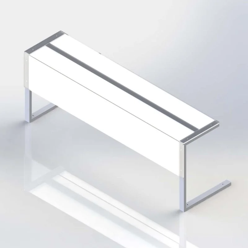 Sheffield Fabrications Square Sneeze Guard SGC165