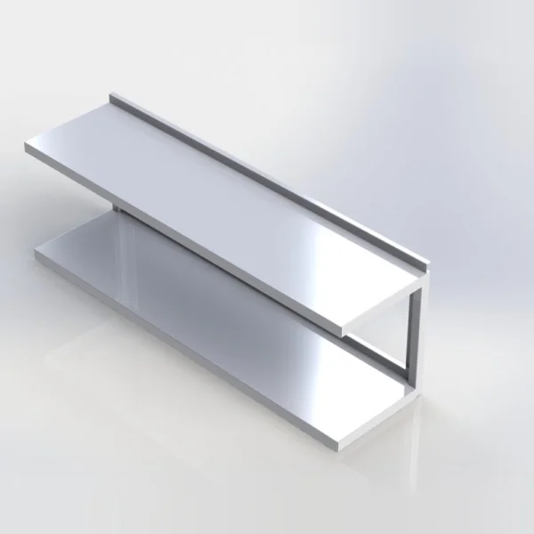 Sheffield Fabrications Wall Shelf Double WSD110