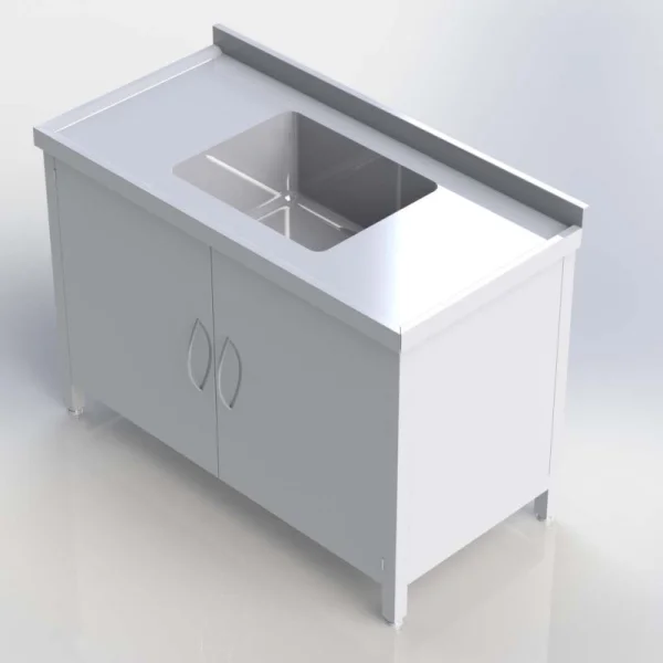 Sheffield Fabrications Single Bowl Sink With Cupboard