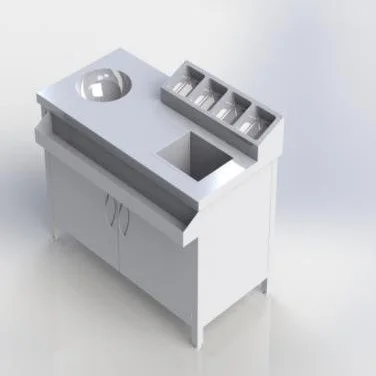 Sheffield Fabrications Cocktail Unit With Cupboard CTU110CB
