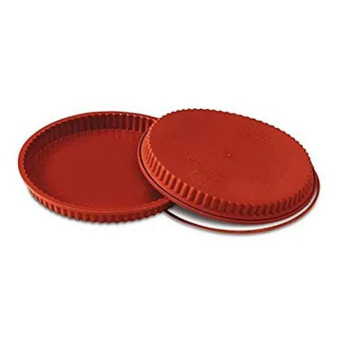 Silikomatt Red flan pan uniflex