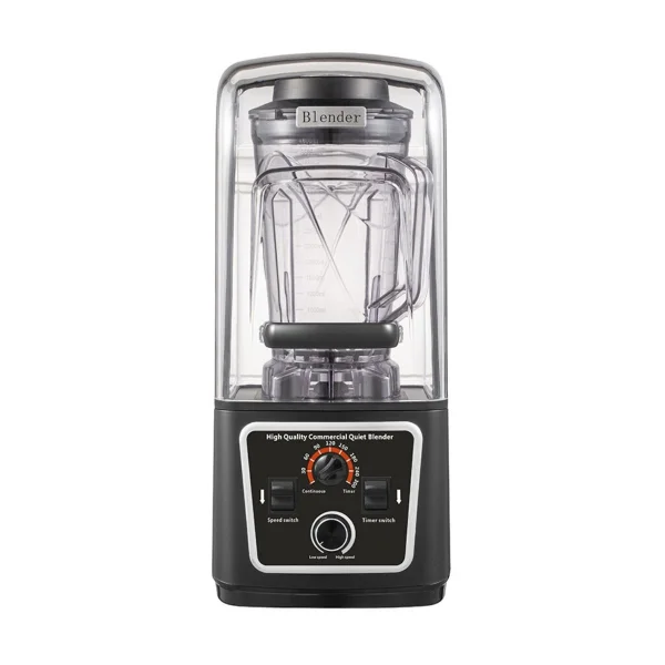 HK-Redline Kitchen Blender With Soundproof Cover 4LTRS