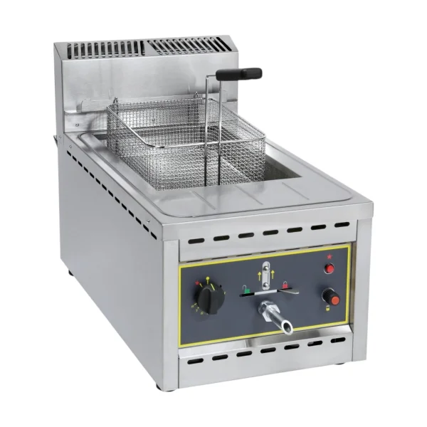 Single Gas Fryer Roller Grill RFG 12
