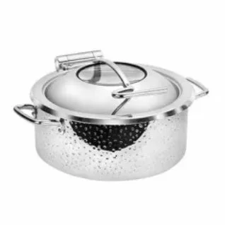 Winners Hot Pot 32CM Stainless Steel 5 L Hammered Finish