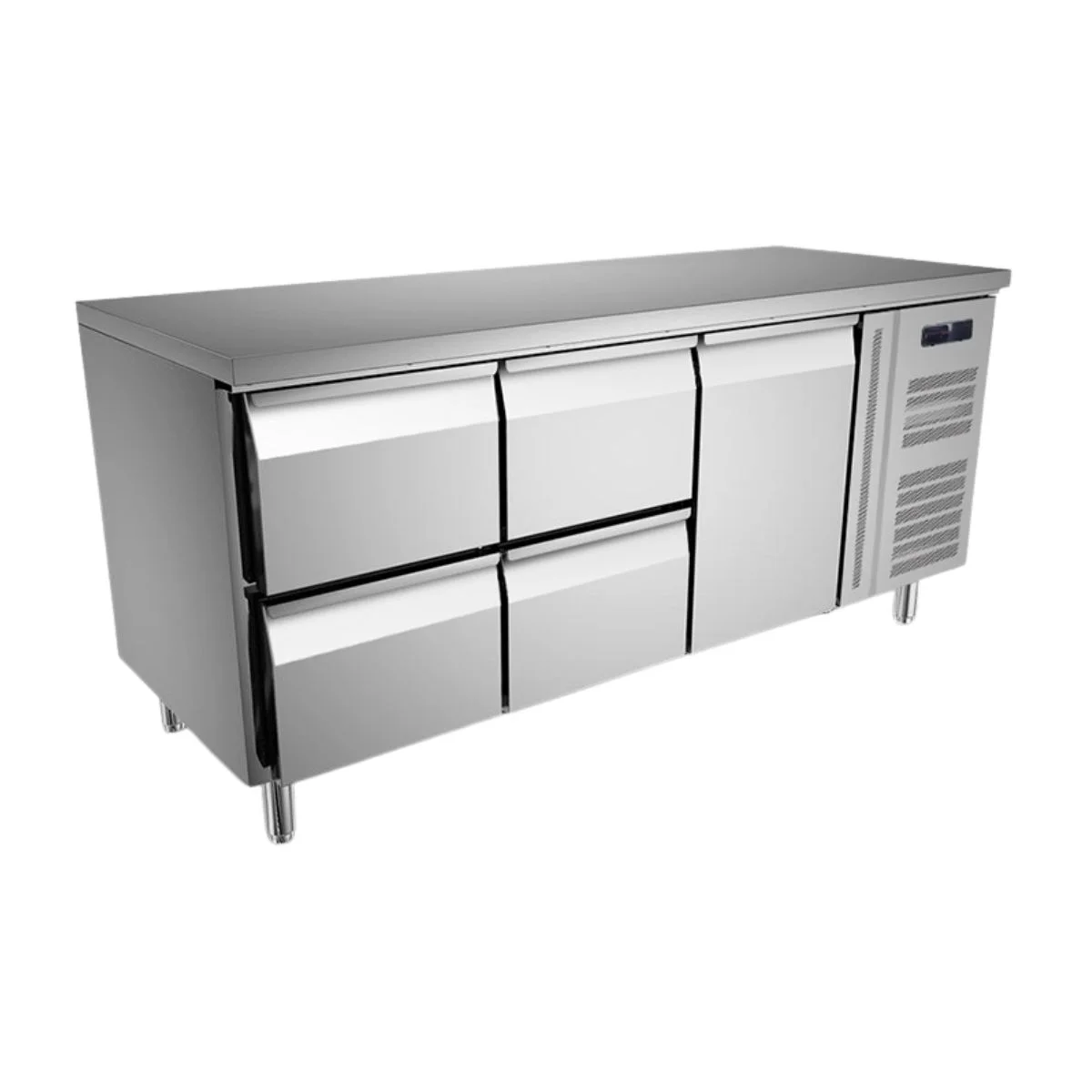 Blueline Counter Chiller With 4 Drawers & 1 Door