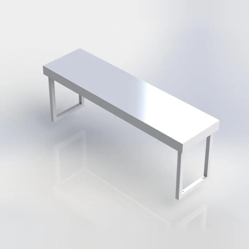 Sheffield Fabrications Overshelf Single Tier CTP1100-01