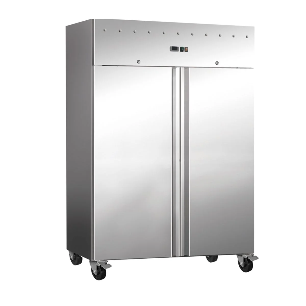 Upright Solid Door Freezer 2 Door Blueline GN1410BT