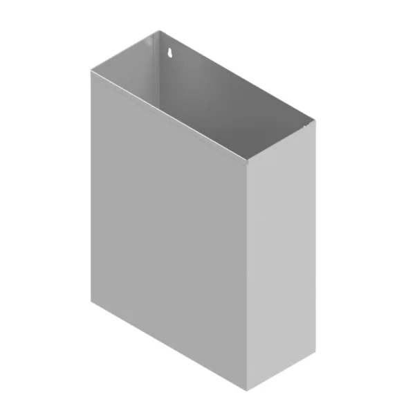 Sheffield Fabrications Stainless Steel Wall Mounted Waste Bin