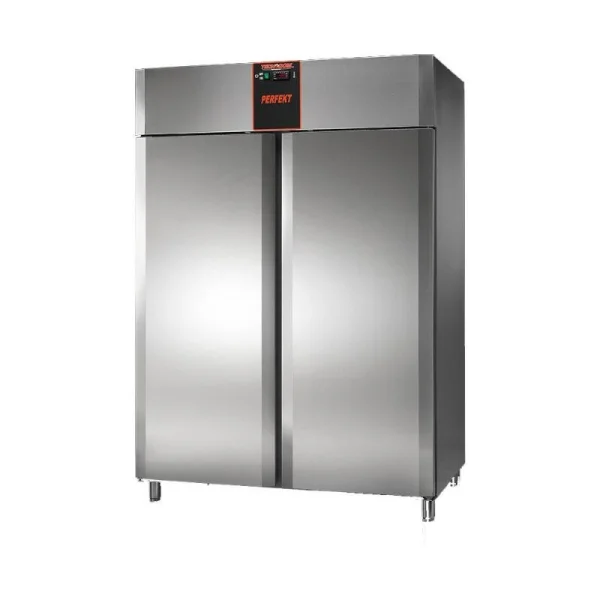 Tecnodom Upright Double Solid Door Freezer