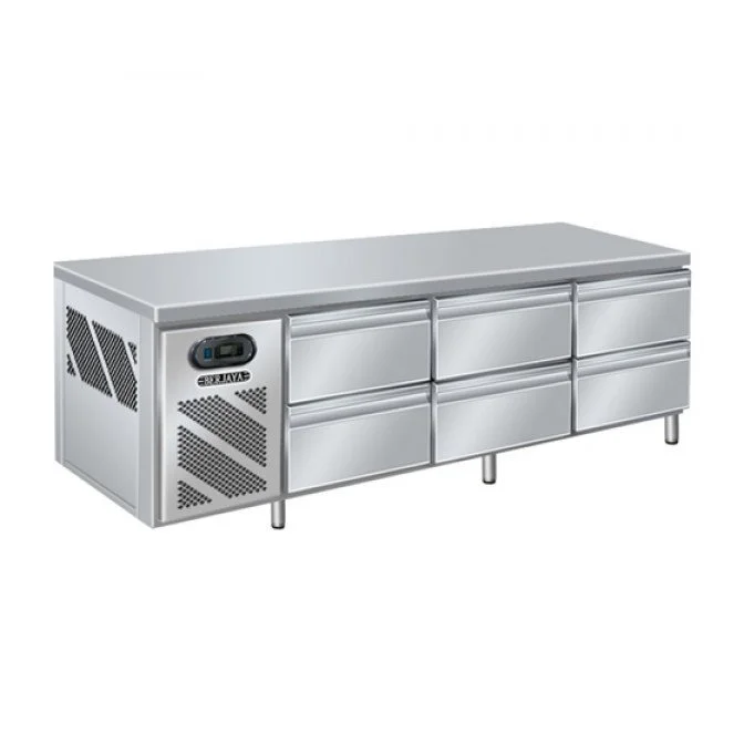 Drawer Counter Chiller 6 Drawers 2400 Berjaya