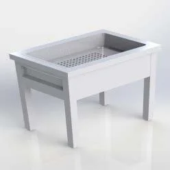 Sheffield Fabrications Free Standing Chips Dump