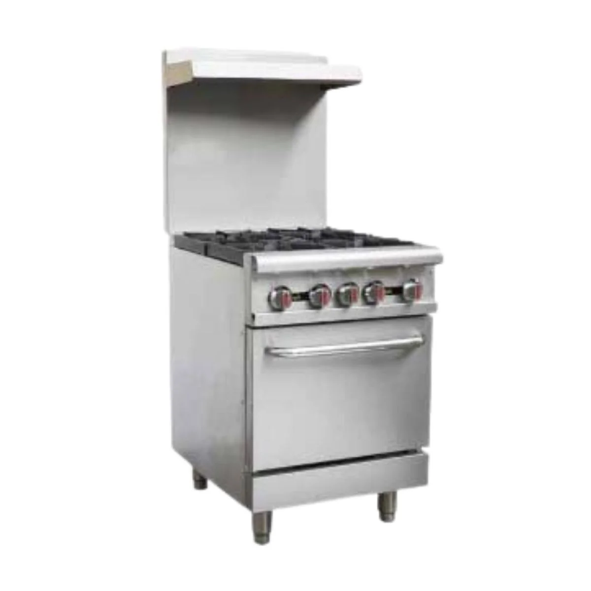 4 Burner Gas Range With Gas Oven RGR24 Redline