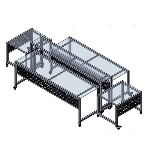 Sheffield Fabrications Nestable Buffet Counters Custom-NBC