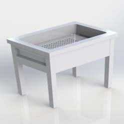 Sheffield Fabrications Free Standing Chips Dump
