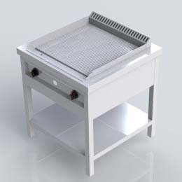 Sheffield Fabrications Grooved Hot Plate Griddle 750
