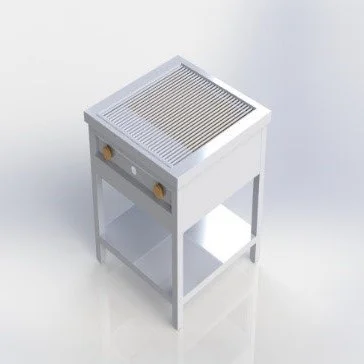Sheffield Fabrications Free Standing Lava Stone Grill 750