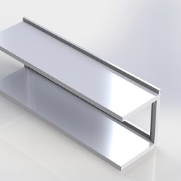 Sheffield Fabrications Wall Shelf Double WSD180