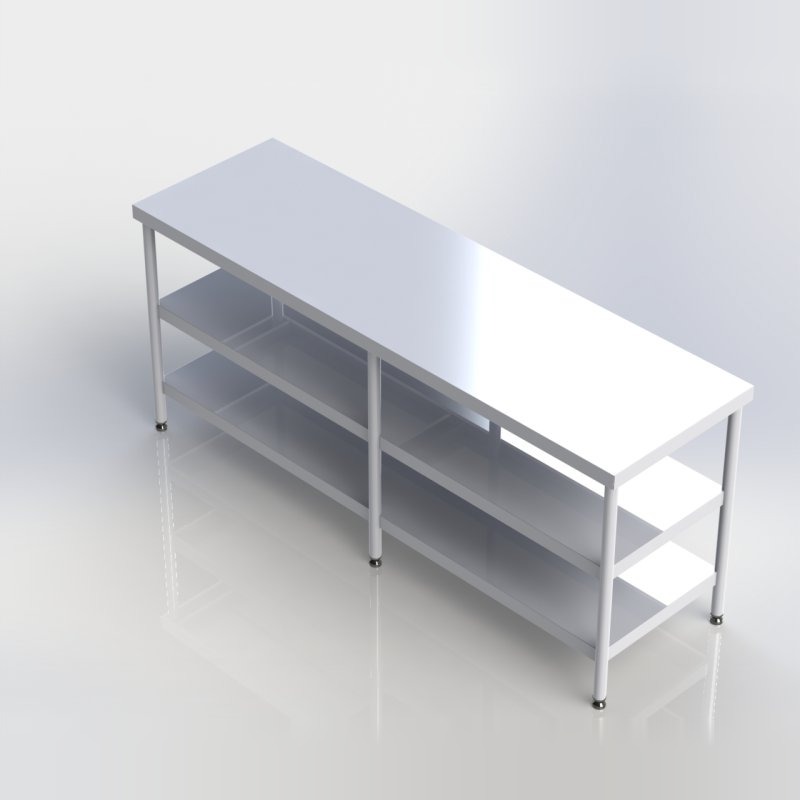 Sheffield Fabrications Worktop Central Type CT2006R2U Grade 201
