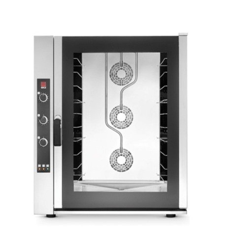 Tecnoeka Electric Convection Oven With Steam 10 Tray