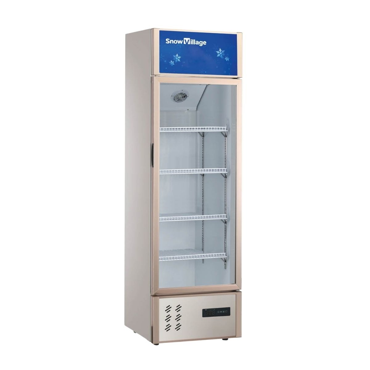 SV-Blueline Vertical Display Cabinet Single Door Chiller (Aluminum Frame)