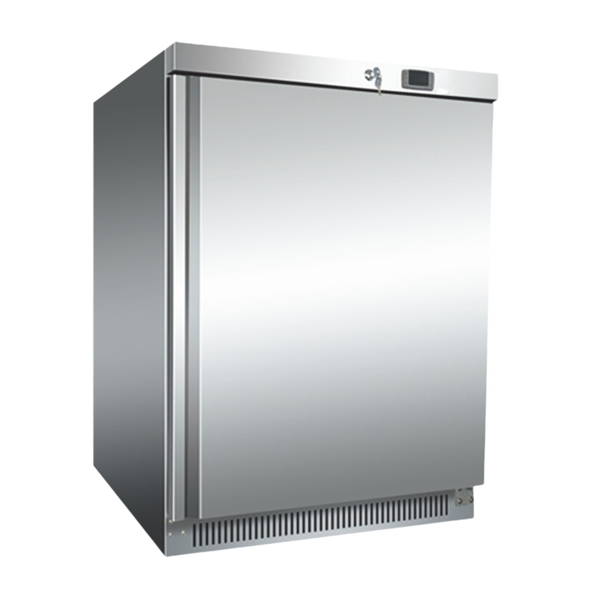 Blueline Solid Door Freezer 1 Door Under Counter DF200 S/S