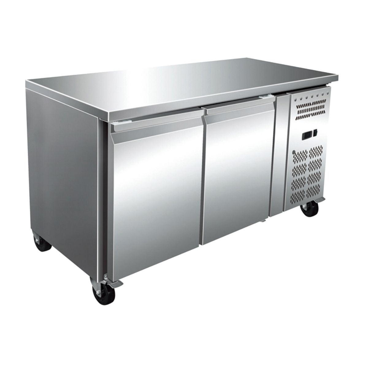Blueline 2 Door Counter Freezer 1500X600X860 SNACK2100BT-1500
